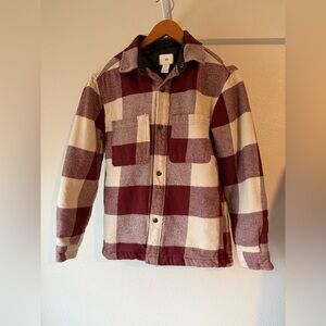 H&M women’s insulated flannel
